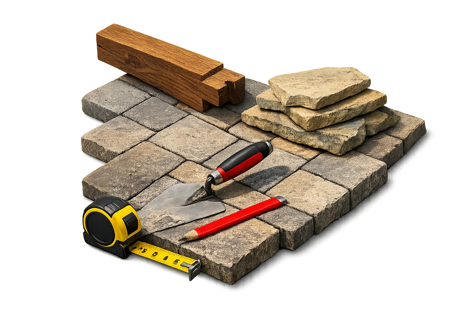 Hardscape construction