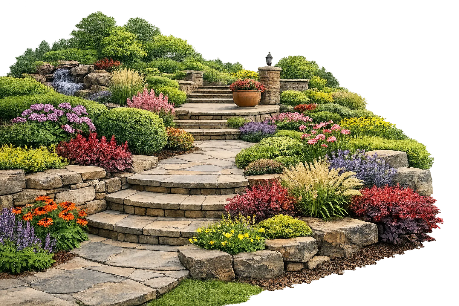 Hardscape construction